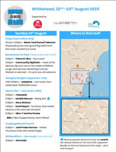 Music and Mind Programme Sunday 24 August 2025
